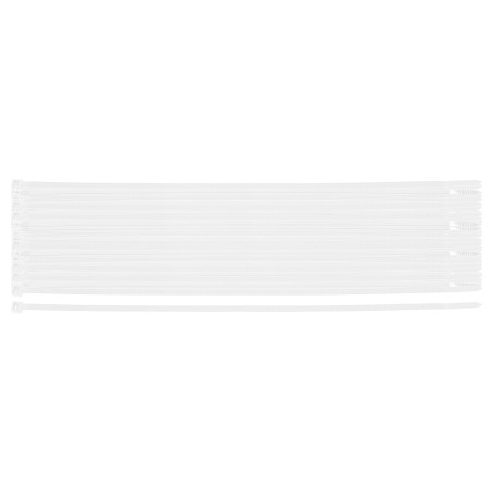 Spännband EXTREME 4,8 × 450 mm, vita, 50 st.