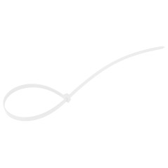 Spännband EXTREME 9,0 × 450 mm, vita, 50 st.