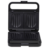 AD 3070 svart Smörgåsgrill 2 i 1