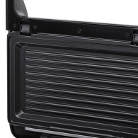 AD 3070 svart Smörgåsgrill 2 i 1