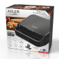 AD 3070 svart Smörgåsgrill 2 i 1