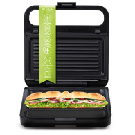 AD 3070 svart Smörgåsgrill 2 i 1