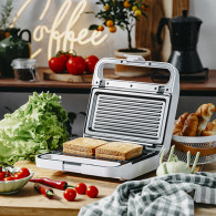AD 3070 vit Smörgåsgrill 2 i 1