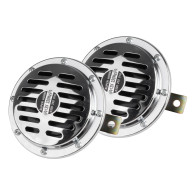 Signalhorn krom 125 mm 12v amio-04074