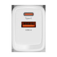 Nätadapter Kruger&Matz 65 W GaN med Power Delivery- och Quick Charge-funktion