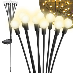 Dekorativa trädgårdssolcellslampor Rebel