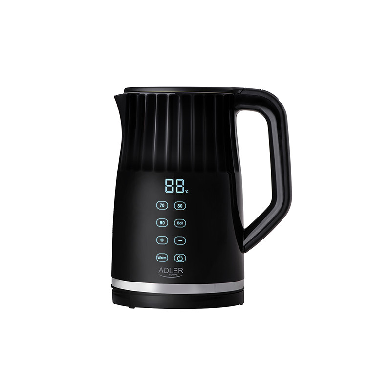 AD 1350 Metallvattenkokare med temperaturreglering 1,7 liter