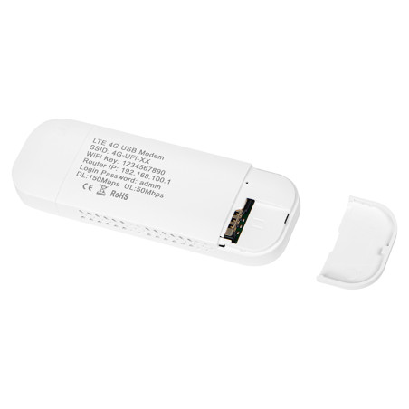 86-066- LTE 4G modem USB WiFi för SIM-kort.