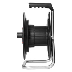 Brytskyddad trommelvinda IP44 4x2P+Z 16A 230V, H05VV-F 3x1,5mm2, 50m