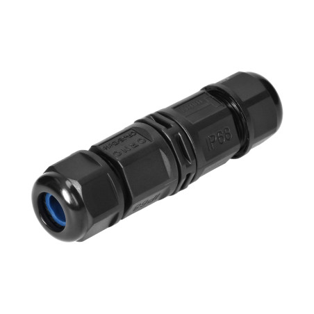 Kabelförbindare rak IP68, 2x4mm2, 400V/25A