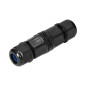 Kabelanslutningskontakt rak IP68, 5x2,5mm², 400V/25A