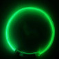 DA269 Lysande LED-halsband med grön reglering