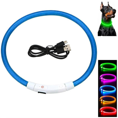 DA269A Lysande LED-halsband med RGB-reglering