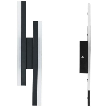 ZD142A LED Vägglampa 9W Dubbel Kallvit