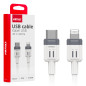 Kabel för laddning USB-C till iPhone Lightning Fulllink 20W 100cm amio-03910