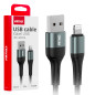 Kabel för laddning USB-A till Lightning för iPhone 3A 100cm fulllink amio-03913