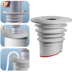 DA272A Magnetisk silikonsifon 40-45mm