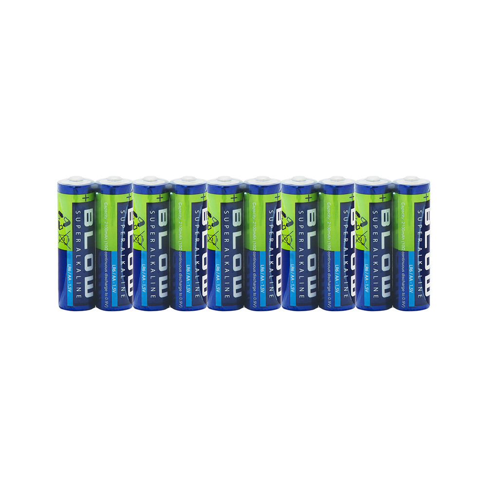82-493- Batteri blow super alkaline aa lr6 10 st 82-493- Batteri blow super alkaline aa lr6 10 st