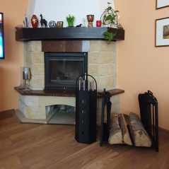 Vedställ för vedeldad spis Kaminer 24628