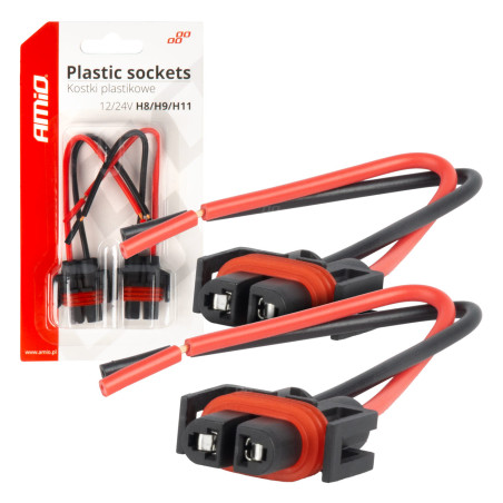 Keramiska kuber raka h8 h9 h11 uttag kontakt amio-03182