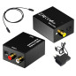 AK319 ljudomvandlare spdif + optisk kabel