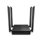 TP-LINK Dubbelbandig trådlös router AC1200 A64, 400/867 Mb/s