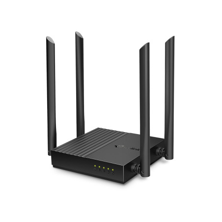 TP-LINK Dubbelbandig trådlös router AC1200 A64, 400/867 Mb/s