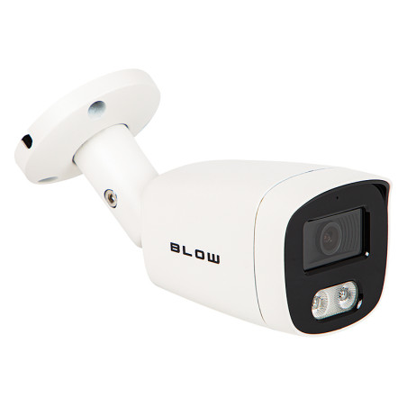 77-856- IP-kamera 8 MP bl-i8hl28bwm/poe vit tub med mikrofon hybridlight