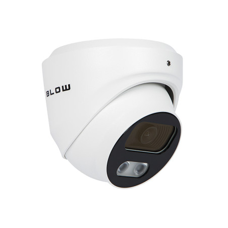 77-858- IP-kamera med 8MP bl-i8hl28twm/poe 2,8 mm vit hybridlight