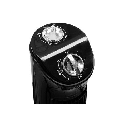 44-025- Kolumnfläkt 80W svart