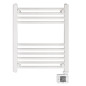 AD 7823 Elektrisk badrumsradiator med LED-ljus