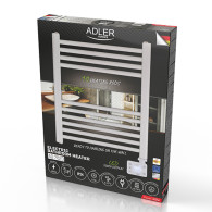 AD 7823 Elektrisk badrumsradiator med LED-ljus