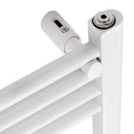 AD 7824 Elektrisk badrumsradiator med LED-ljus