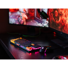 Mus och mekaniskt tangentbord Tracer GAMEZONE HORNET87 USB