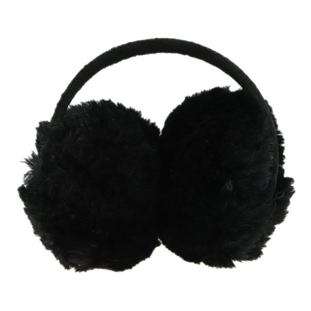 BQ18A Varm svarta vinteröronmuffar