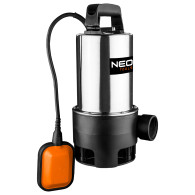 Nedsänkbar pump för smutsigt vatten 1100W