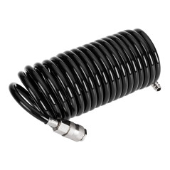 Tryckluftsslang spiral 8,0 x 12 mm, 5 m, PU