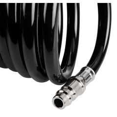 Tryckluftsslang spiral 8,0 x 12 mm, 5 m, PU