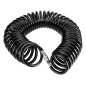 Tryckluftsslang spiral 10,0 x 15 mm, 15 m, PU