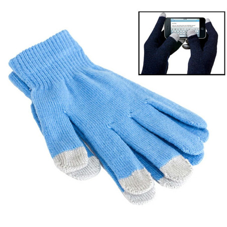 BQ19F Touchscreen-handskar blå