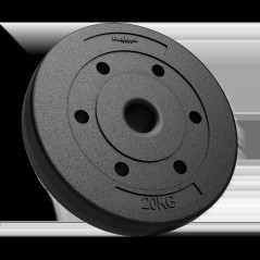 Belastning av olympiskt bitumen 20 kg, hål 51 mm, REBEL ACTIVE | HandlaSmidigt.se