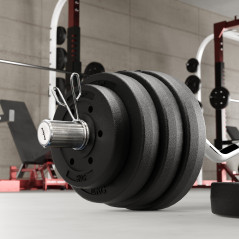 Beläggningsolympiskt set 2x10kg, hål 51mm, REBEL ACTIVE | HandlaSmidigt.se