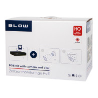 78-670- Zestaw monitoringu poe blow 4x5mp 1tb bl-ki5b4/poe/1tb 4x kamery tubowe 5mp dysk hdd1tb