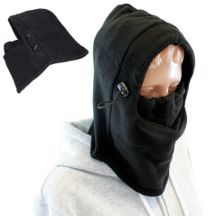 BQ42 Balaclava Polar Mask 3-in-1 svart