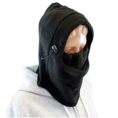 BQ42 Balaclava Polar Mask 3-in-1 svart