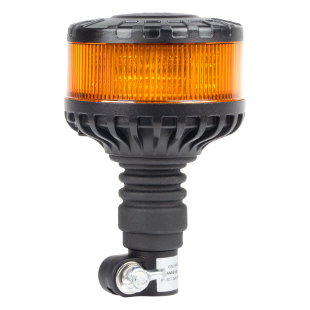 Varningsblinkande LED-lampa med kofot W28P 12V 24V AMIO-04104