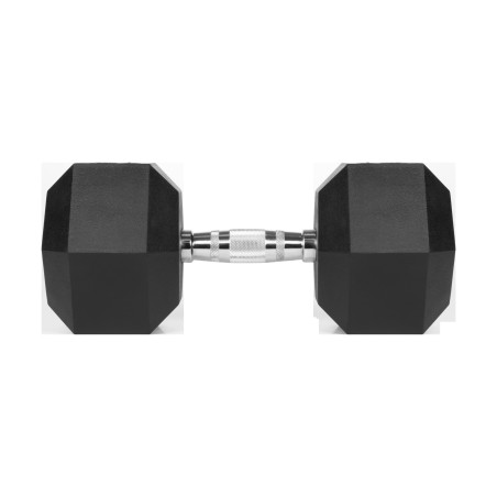 Hantel i järn med gummi HEX 27,5 kg REBEL ACTIVE