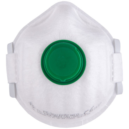 Halvmask filtrerande fs-20v ffp2 nr d, 3 st (ventil), komplett