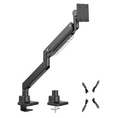 Monitorfäste från Maclean, dubbelarm, med gasfjäder, 17'-57', 27 kg, MC-968 | HandlaSmidigt.se