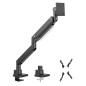 Monitorfäste från Maclean, dubbelarm, med gasfjäder, 17'-57', 27 kg, MC-968